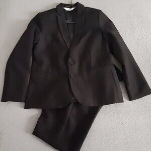H&M Size 8/9 Boys Black Dress Suit Long Sleeve